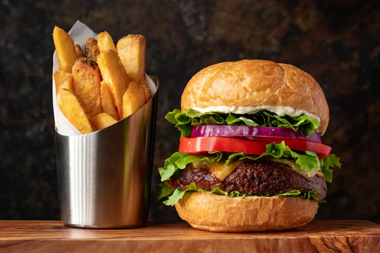 Burger restaurant photography
