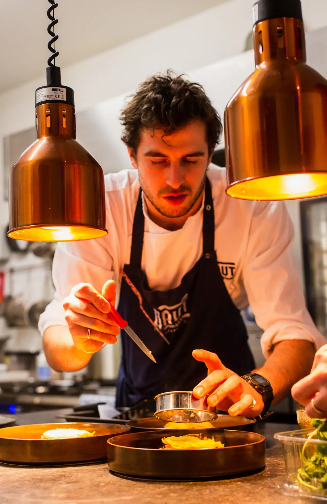 Fine dining restaurant photography