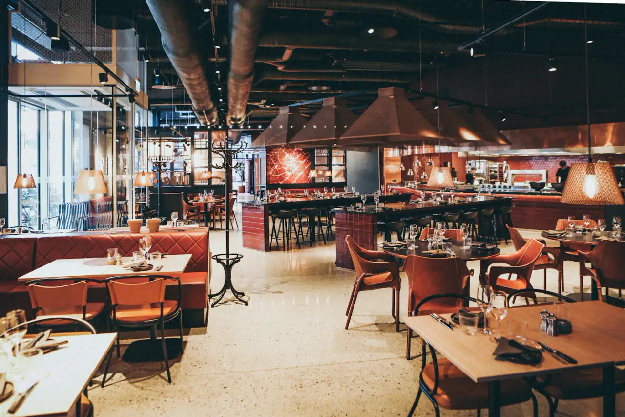 Steakhouse restaurant photography